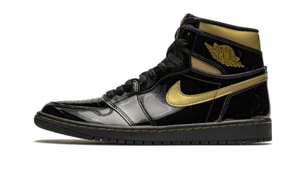 Air Jordan 1 Retro High OG "Black Metallic Gold" - Image 2
