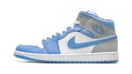 Air Jordan 1 Mid SE "University Blue / Grey" - Image 3