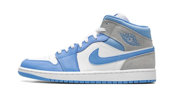 Air Jordan 1 Mid SE "University Blue / Grey" - Image 3