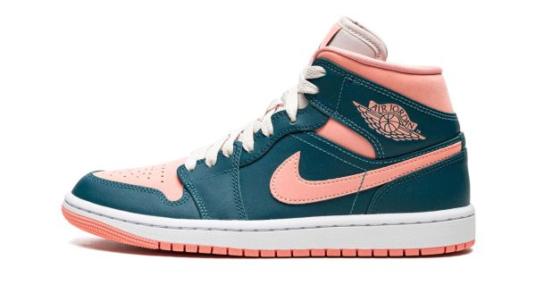AIR JORDAN 1 MID WMNS "Dark Teal Green" - Image 3
