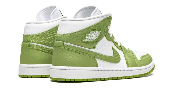 AIR JORDAN 1 MID SE WMNS "Green Python" - Image 4