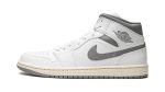 Air Jordan 1 Mid "White / Stealth Grey" - Image 3
