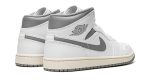 Air Jordan 1 Mid "White / Stealth Grey" - Image 4