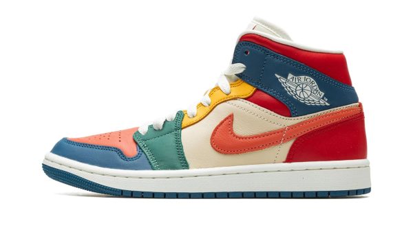 AIR JORDAN 1 MID SE WMNS "Multi-Color" - Image 3