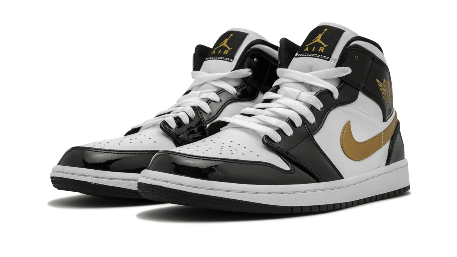 1_47_92f38223-2d86-47fa-a7a4-f9cdb7272678-1.jpg Air Jordan 1 Mid SE "Black Gold Patent Leather" - Image 1