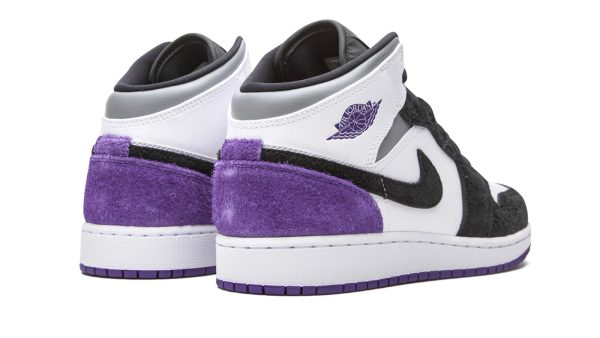 Air Jordan 1 Mid SE "Court Purple Suede" - Image 4