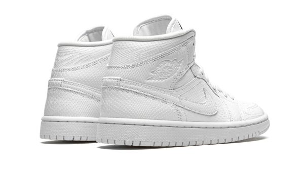 AIR JORDAN 1 MID WMNS "White Snakeskin" - Image 4