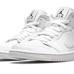 AIR JORDAN 1 MID WMNS "White Snakeskin"