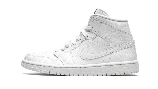 AIR JORDAN 1 MID WMNS "White Snakeskin" - Image 3
