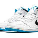 Air Jordan 1 Mid "White / Laser Blue"