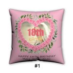 Custom Birthday Pillow - Image 2