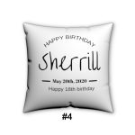 Custom Birthday Pillow - Image 6
