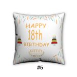 Custom Birthday Pillow - Image 7