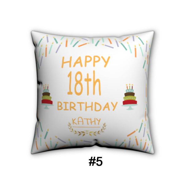Custom Birthday Pillow - Image 7