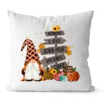 Cute Halloween Monsters Gnome Pillow Custom
