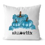 Halloween Blue & Pink Pumpkin Pillow Custom