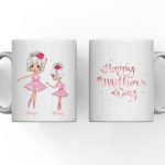 Dance Mother and Daughter  Mug - Happy Mother's Day Gifts Coffee Mug Personalized