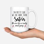 Cocktail sister mug - Girls in Cocktail Bar Custom Mugs For Best Friends - Image 5