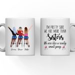 Cocktail sister mug - Girls in Cocktail Bar Custom Mugs For Best Friends - Image 2