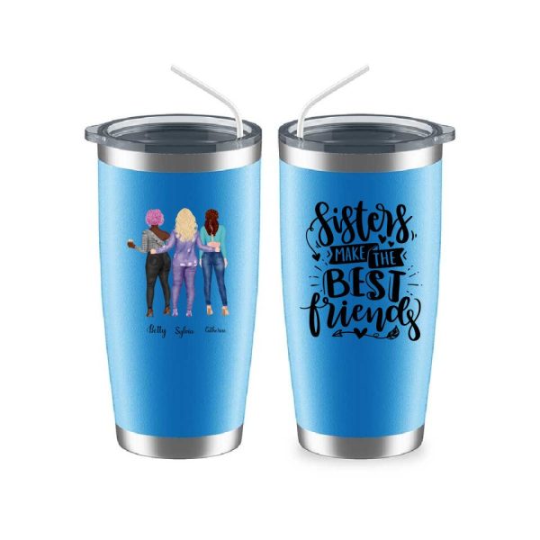 2 & 3 Best Friends Mug - Sisters Make the Best Friends Custom Design Mugs - Image 12