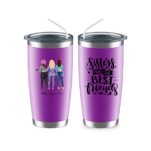 2 & 3 Best Friends Mug - Sisters Make the Best Friends Custom Design Mugs - Image 13