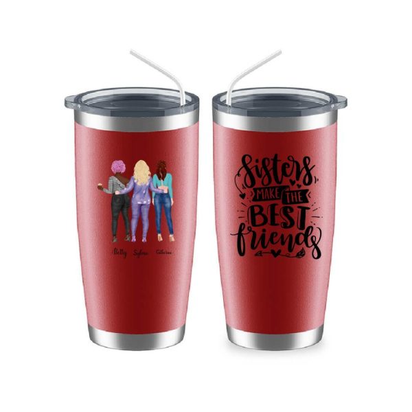 2 & 3 Best Friends Mug - Sisters Make the Best Friends Custom Design Mugs - Image 10