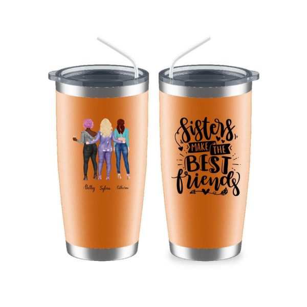 2 & 3 Best Friends Mug - Sisters Make the Best Friends Custom Design Mugs - Image 9
