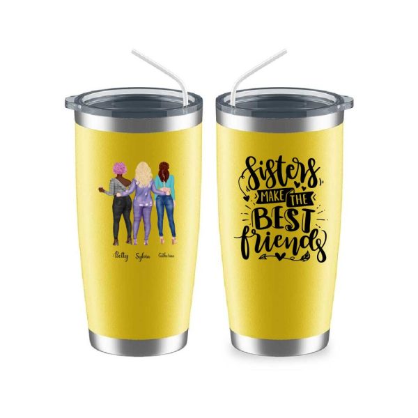 2 & 3 Best Friends Mug - Sisters Make the Best Friends Custom Design Mugs - Image 11