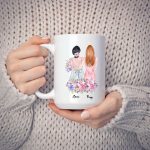 Bridesmaid Mug - Will You Be My Maid of Honor Best Friend Bridesmaid Gift Personalized mug - Image 3