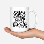 Cowboy Girls Mug - Best Friends Girls in Jeans Personalised Bestie Mug - Image 4