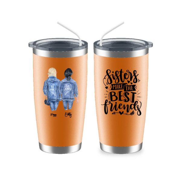 Cowboy Girls Mug - Best Friends Girls in Jeans Personalised Bestie Mug - Image 8
