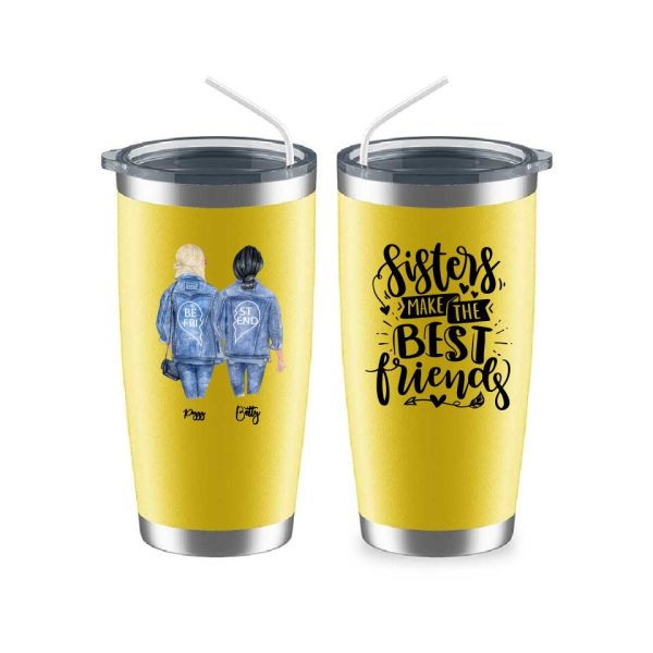 Cowboy Girls Mug - Best Friends Girls in Jeans Personalised Bestie Mug - Image 10