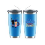 American Sisters Mug - Let's Go to The Beach Funny Friendship Mugs Personalized Gifts With Name - Image 11