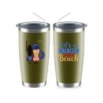 American Sisters Mug - Let's Go to The Beach Funny Friendship Mugs Personalized Gifts With Name - Image 14