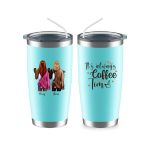 Bestie Coffee Mug - It's Always Coffee Time Funny Sister Coffee Mugs - Image 6