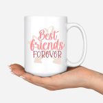 2 Sisters Mug - Personalized Mugs for Best Friends Besties Forever Personalised Mug - Image 4