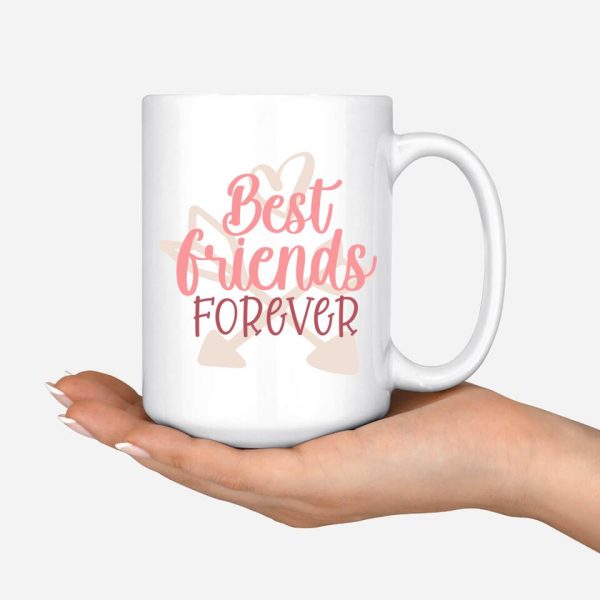 2 Sisters Mug - Personalized Mugs for Best Friends Besties Forever Personalised Mug - Image 4