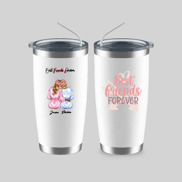 2 Sisters Mug - Personalized Mugs for Best Friends Besties Forever Personalised Mug - Image 7