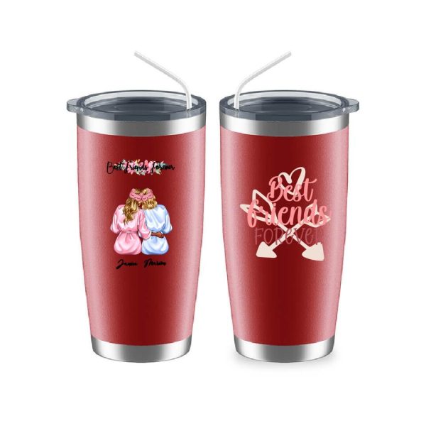 2 Sisters Mug - Personalized Mugs for Best Friends Besties Forever Personalised Mug - Image 9