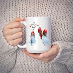 Mom And Daughter Mugs - I Love You Mom Personalized Mother & Daughter Mugs - Image 3