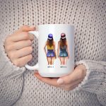 2 Sisters Mug - I Would Fight a Bear For You Sister Mug - Image 3
