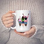 3 Sisters Mug - Best Friends Forever Never Apart Maybe In Distance But Never At Heart Personalized Mug - Image 3