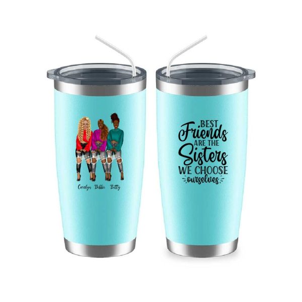Fashion Girl Sisters Mug - Best Friends Are the Sister Personalised BFF Mugs - Image 6