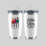 Fashion Girl Sisters Mug - Best Friends Are the Sister Personalised BFF Mugs - Image 7