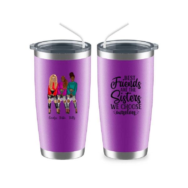 Fashion Girl Sisters Mug - Best Friends Are the Sister Personalised BFF Mugs - Image 12