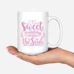 Besties Friendship Mugs - A Sweet Friendship Refreshes The Soul Custom Mugs For Best Friends - Image 5