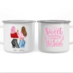 Besties Friendship Mugs - A Sweet Friendship Refreshes The Soul Custom Mugs For Best Friends - Image 6