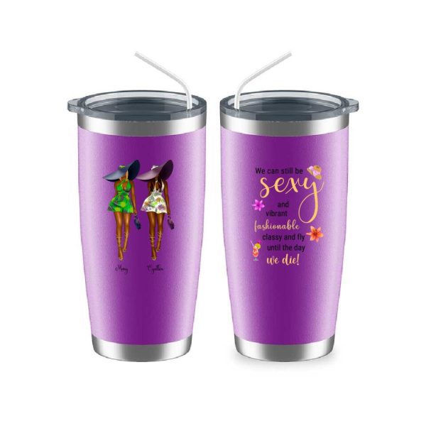 Summer Fashion Girl Mug - Fashion Sisters Friendship Mug Design Personalized Mug For Best Friends - Image 12