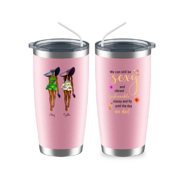Summer Fashion Girl Mug - Fashion Sisters Friendship Mug Design Personalized Mug For Best Friends - Image 13