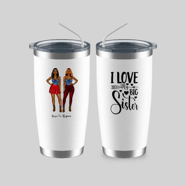 2 Sisters Mug - Besties Forever Personalised Mug For Sisters - Image 7